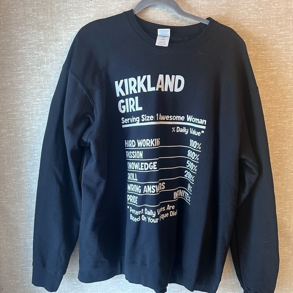 Costco Kirkland Black Crewneck Sweater Size 2XL - Picture 8 of 8